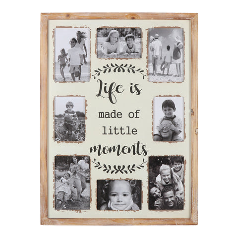Happy Place' Wall Hanging Photo Gallery Collage 42x57cm