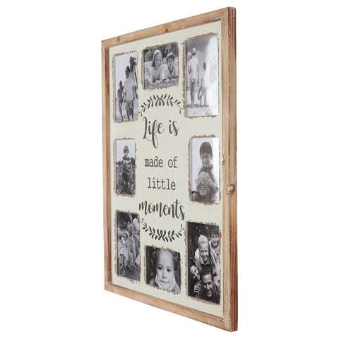 Happy Place' Wall Hanging Photo Gallery Collage 42x57cm