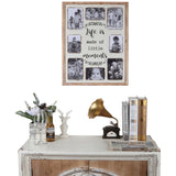 Happy Place' Wall Hanging Photo Gallery Collage 42x57cm