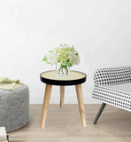 Round Rattan top 3 Legged Potplant Stand / Side Table 34cm