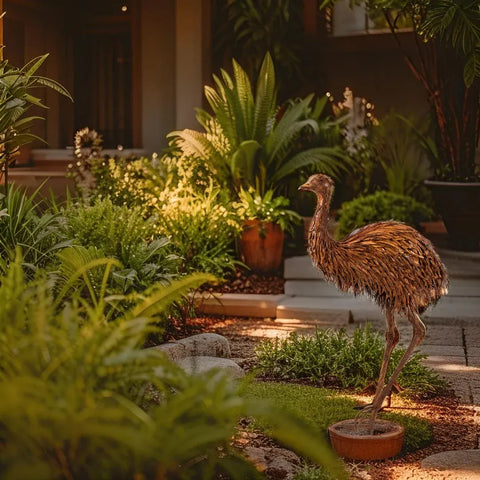 Xl Mum Emu Garden Statue 88cm