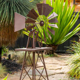 Large Rust Windmill 118cm