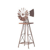 Large Rust Windmill 118cm