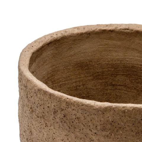Set 3 Asst Curve Base Planters w Hole + Plug 20cm