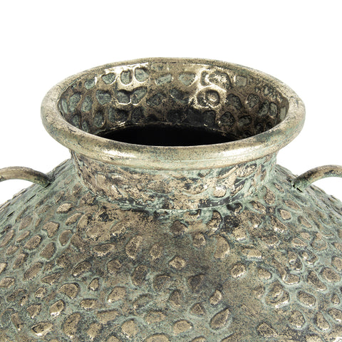 Hammered Urn-Antique Gold 30x35cm