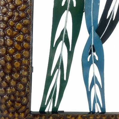 Xlarge Leaves Metal Wall Art 102x152cm