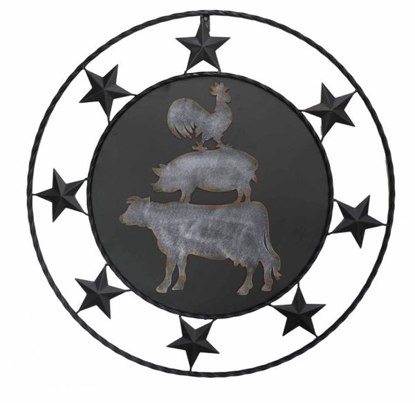 Animal Star Wall Art 61x61cm