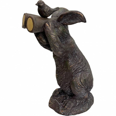 Rabbit Binocular Statue 30x43cm