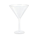 bulk 24 739Mls Jumbo Disposable Martini Glass 25cm