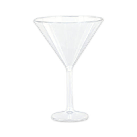 bulk 24 739Mls Jumbo Disposable Martini Glass 25cm