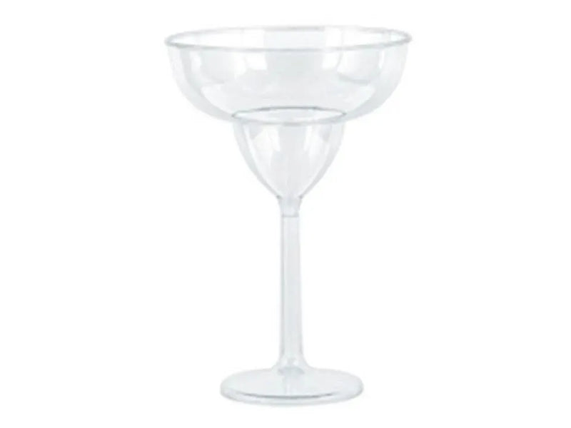 bulk 24 Jumbo 877ml Margarita Glass Plastic 24cm