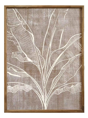 Lantania Palm Wall Art 90cm