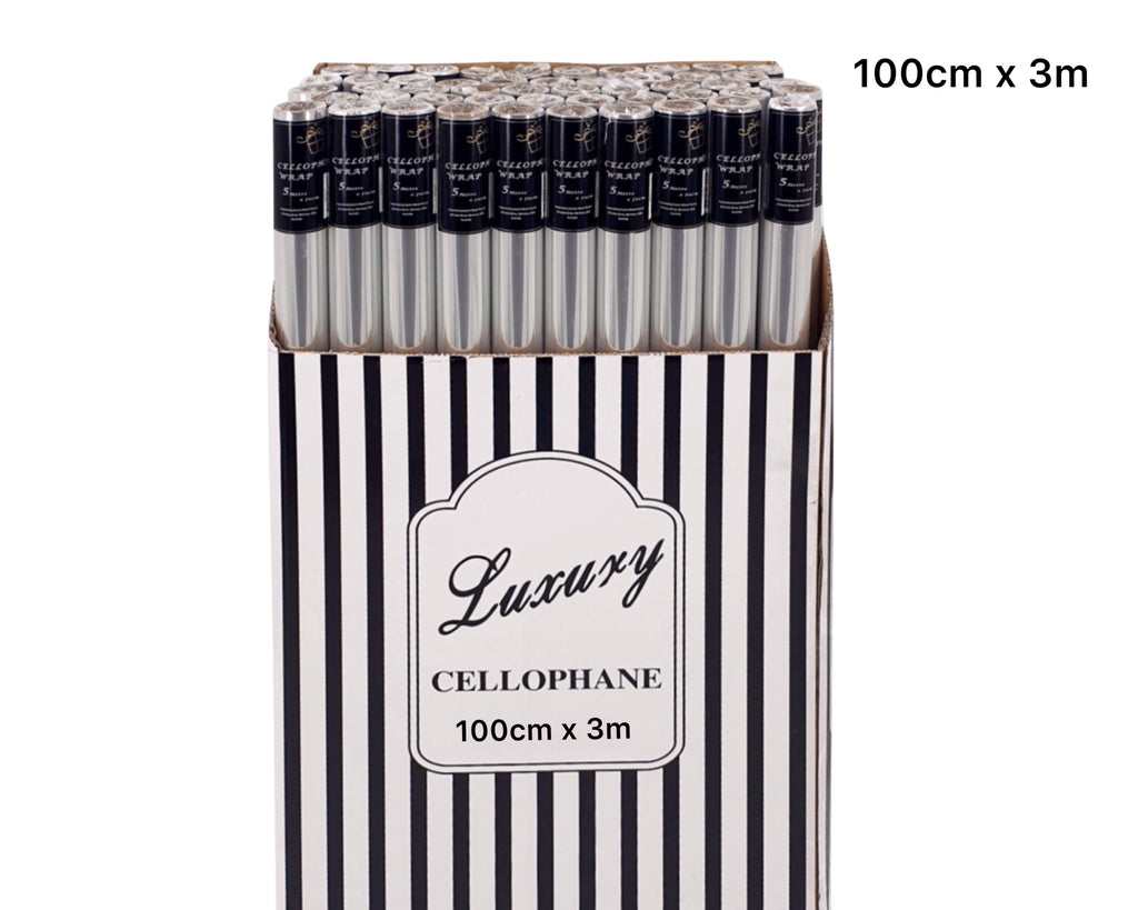 bulk 50 Cellophane 100cmx3m on 38mm Core
