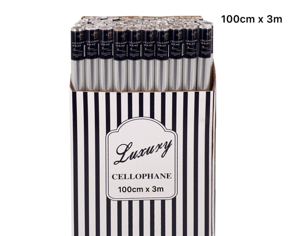 bulk 50 Cellophane 100cmx3m on 38mm Core