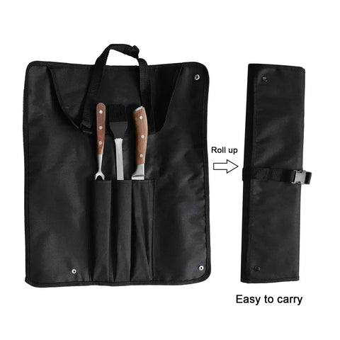 ASMOKE BBQ Knife Brush and Fork Set