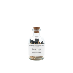 Ruban Black Tipped Matches in Bottle