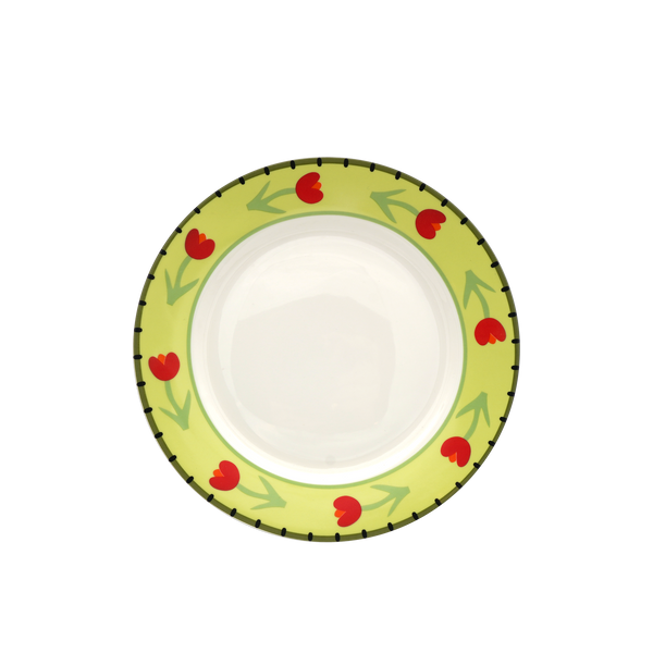 Bouquet Tupic Flat Plate Red