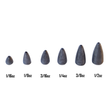 Swimerz 1/4 oz Lead Bullet Sinker - Qty 15 Pack