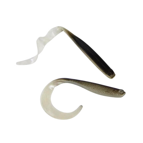 Swimerz 75 mm VTail Soft Plastic Lure, Mullet, 8 pack