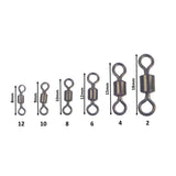 Swimerz Rolling Swivels, Size 2, 15 pack