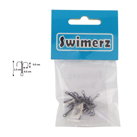 Swimerz Striker Trebles Size 10, 14 Pack