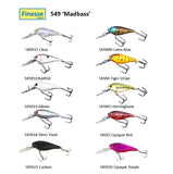 Finesse 'Madbass' Tiger Stripe, 85mm Deep Diving Crankbait