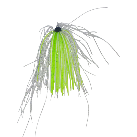 Dekoi Krystal Snapper Skirts, Silver Chartruese