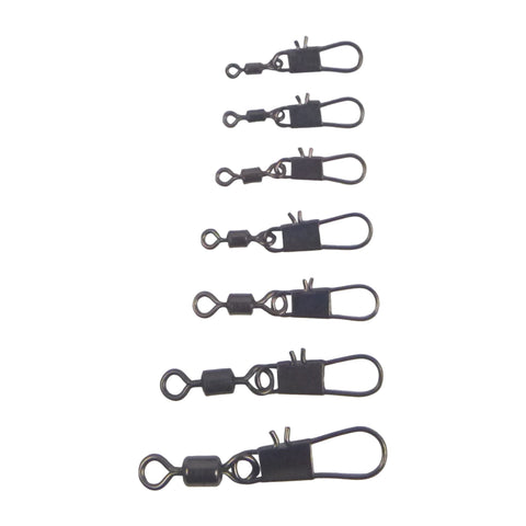 Swimerz Rolling Swivel w Interlock Snap, Size 2, 35 pack