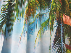 Sea View 3D Printing Blockout Curtains 2x127x160cm PINCH PLEAT Fabric Seascape