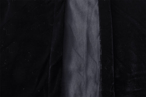 Long Large Velvet Curtains Black 620x270cm with 4m blockout+30 Hook New