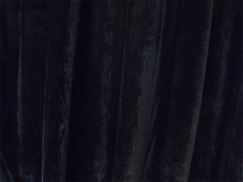 Large Velvet Curtains Black 600cm wide x 230cm Drop PINCH PLEAT+ 30 Hooks New
