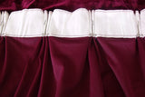 Large Velvet Curtains 610 x 230cm with 4m blockout + 30 Hooks New Burgundy