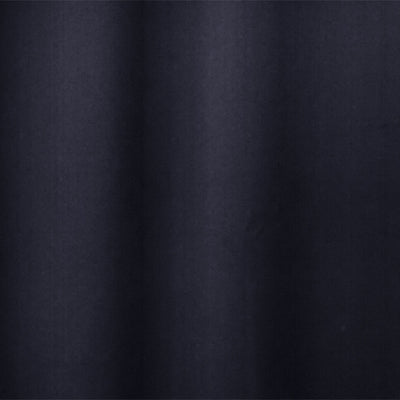 100% Blockout Curtain 1x300x270cm PINCH PLEAT Blackout High Level Fabric Black