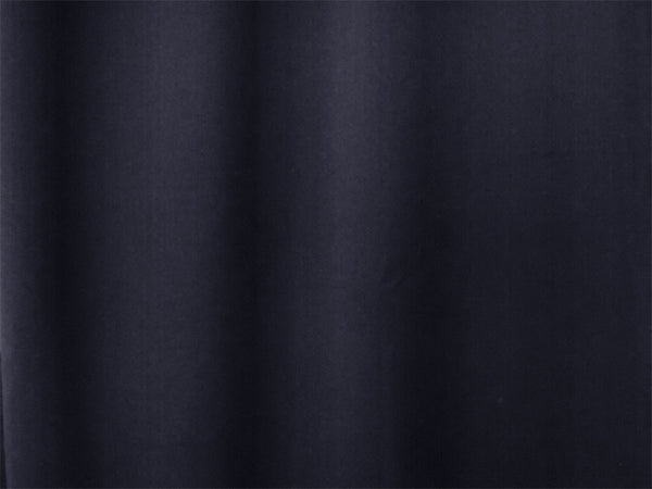 Blockout Curtains 2pcs 137x160cm PINCH PLEAT Blackout High Level Fabric Black