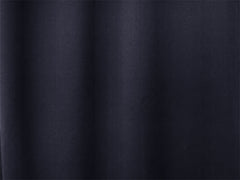 Blockout Curtains 2pcs 137x160cm PINCH PLEAT Blackout High Level Fabric Black