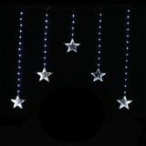 LED Infinity Stars Curtain Lights avaiable in 2 Colors - Cool White