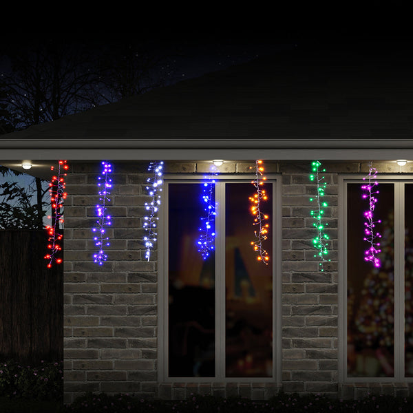 LED Rainbow Cluster Strand Lights Digital
