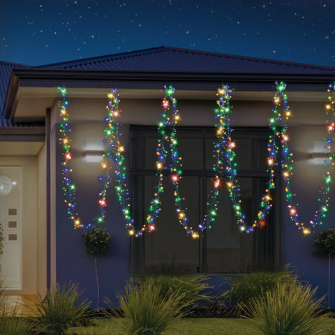 Cluster Lights 720 LEDs available in 6 Color Options - White-Warm