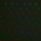 Solar 150 LED Net Light available in 4 Colors - RWG (Red White Green)