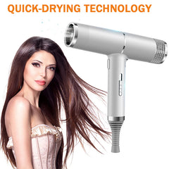 NNEOBA Strong Wind Hair Dryer with Blue Light & Anion Technology