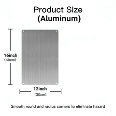 NNEOBA Boxer Dog Aluminum Wall Art - 12x16in Decorative Print