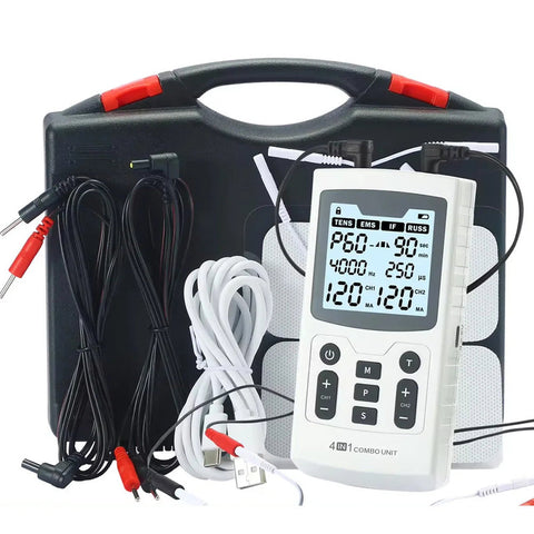 Electric Lumbar Heating Belt Adjustable Waist Massager Black