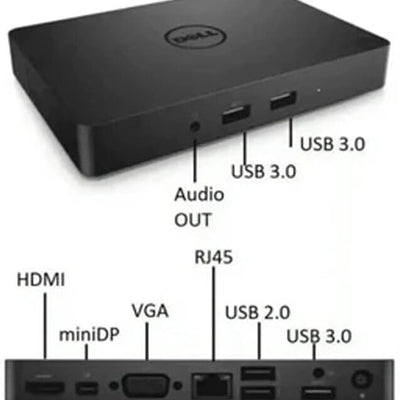 (Refurbished) WD15 USB-C 4K FHD HDMI Docking Station (K17A)