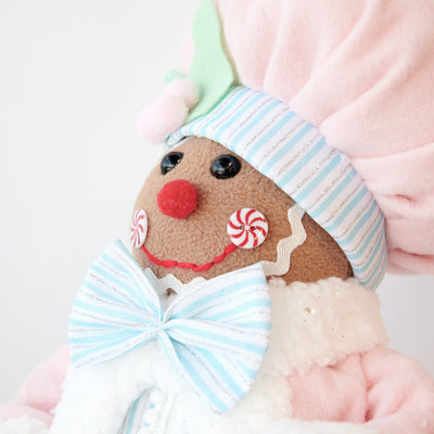 LUXURY CHRISTMAS GINGERBREAD TABLE DECORATION 38CM