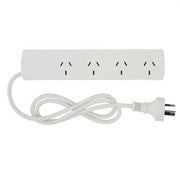 4 Outlet Power Board with 1 Meter Lead Cable