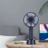 Mini USB Rechargeable Portable Fan with Table Stand