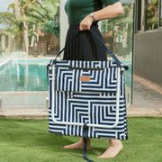 Lazy Dayz Fold Up Beach Lounger - Makena