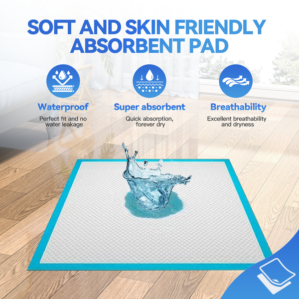 120pk Adult Disposable Bed Underpads 60 x 90cm