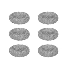 6 Pack Household Cleaning Stainless Steel Jumbo Scourers