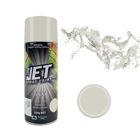 3PK 250g Spray Paint Can For Interior and Exterior 26 colours Fast Dry - Matt White